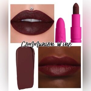 Jeffree Star Velvet Trap Lipstick Communion Wine BNIB NWT Pink Religion